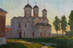 letnij-vecher.-rizopolozhenskij-sobor-h.m.-2014-g.-50x65