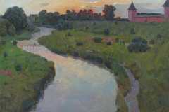 skrylos-za-derevyami.-h.-m.-2015-g.-50x65