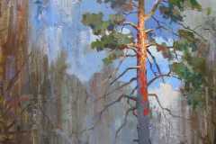 velichavaya-sosna-v-nezhnom-tumane-h.m.-2009-g.-60x40